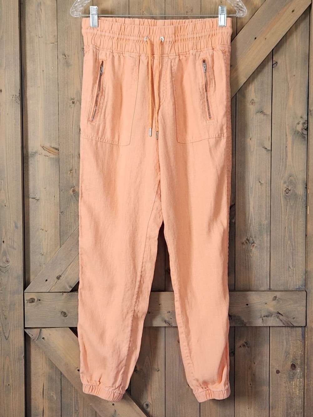 Athleta Cabo Linen Joggers Size 2